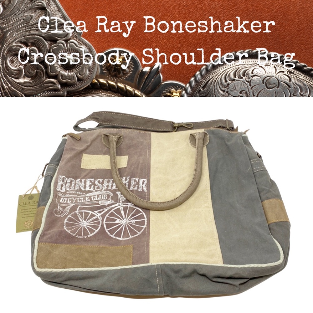 Clea Ray Boneshaker Crossbody/Shoulder Tote Bag